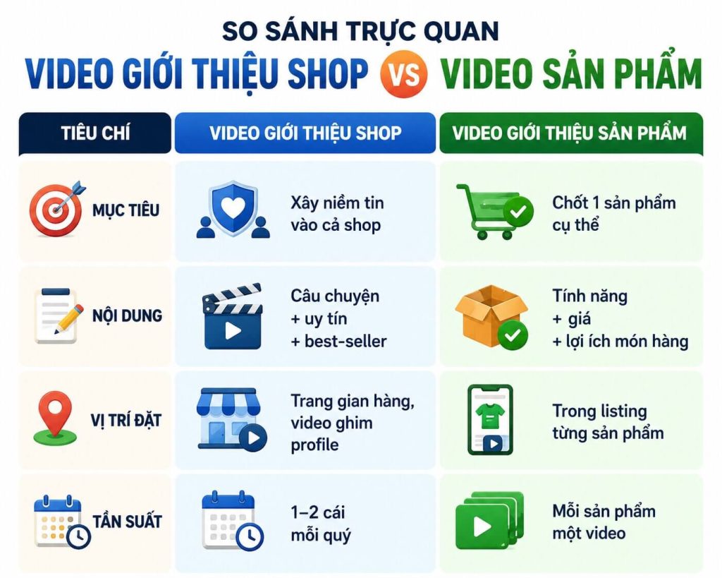 video giới thiệu shop ai